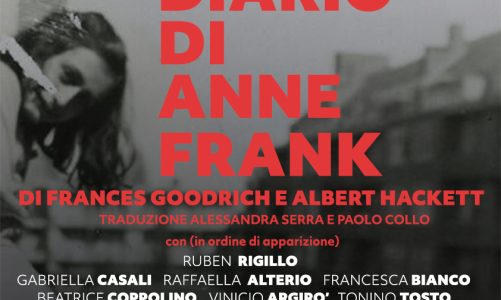 Raffaella Alterio protagonista del musical italiano dedicato ad Anne Frank.